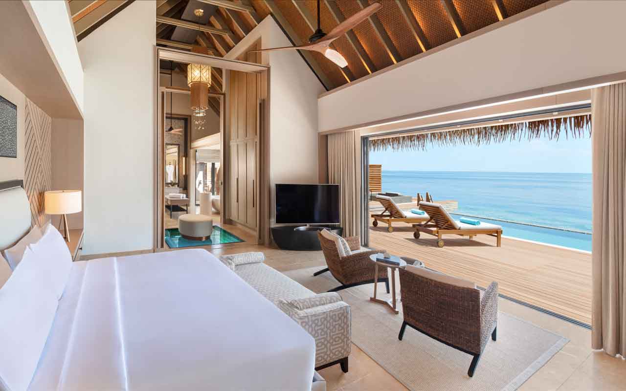 Waldorf_Astoria_Ithaafushi_Malediven_Spezialist_Zimmer_Two_Bedroom_Overwater_Villa_with_Pool_3